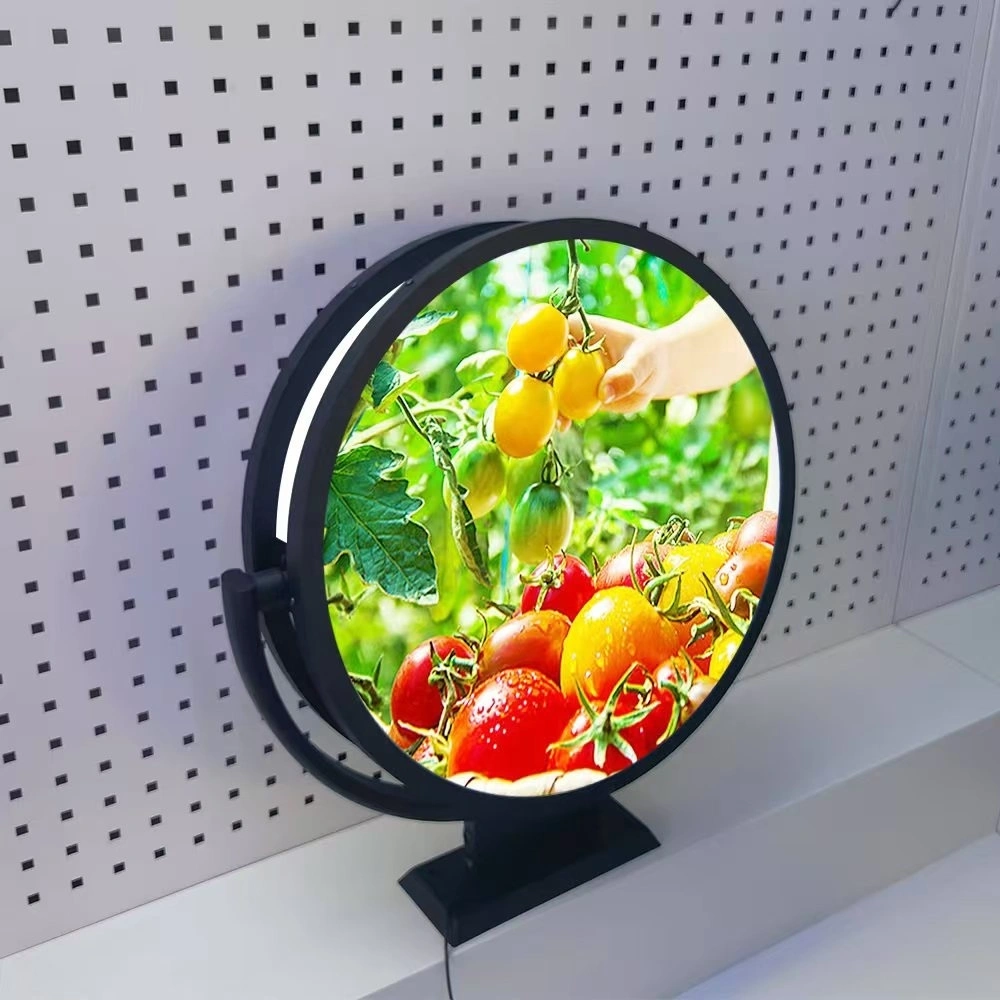 Waterproof LED Round Light Box for Outdoor Advertising 1