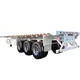 18 Wheeler Flatbed Trailer for Sale 2axle 3Axles 4axle by Chenlu Trailer 2