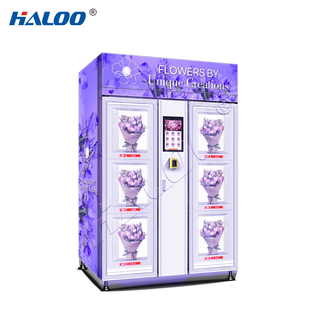 Long Lasting Floral Vending Machine Manufacturing for Shopping Malls 4