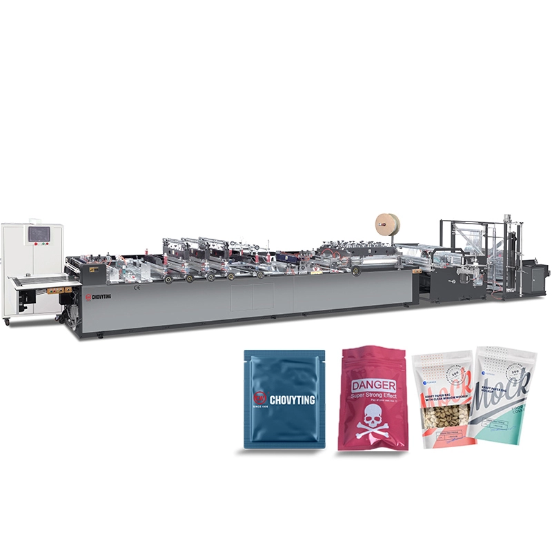 600C Heavy Duty Multi-Function Laminated Pouch Making Machine 1