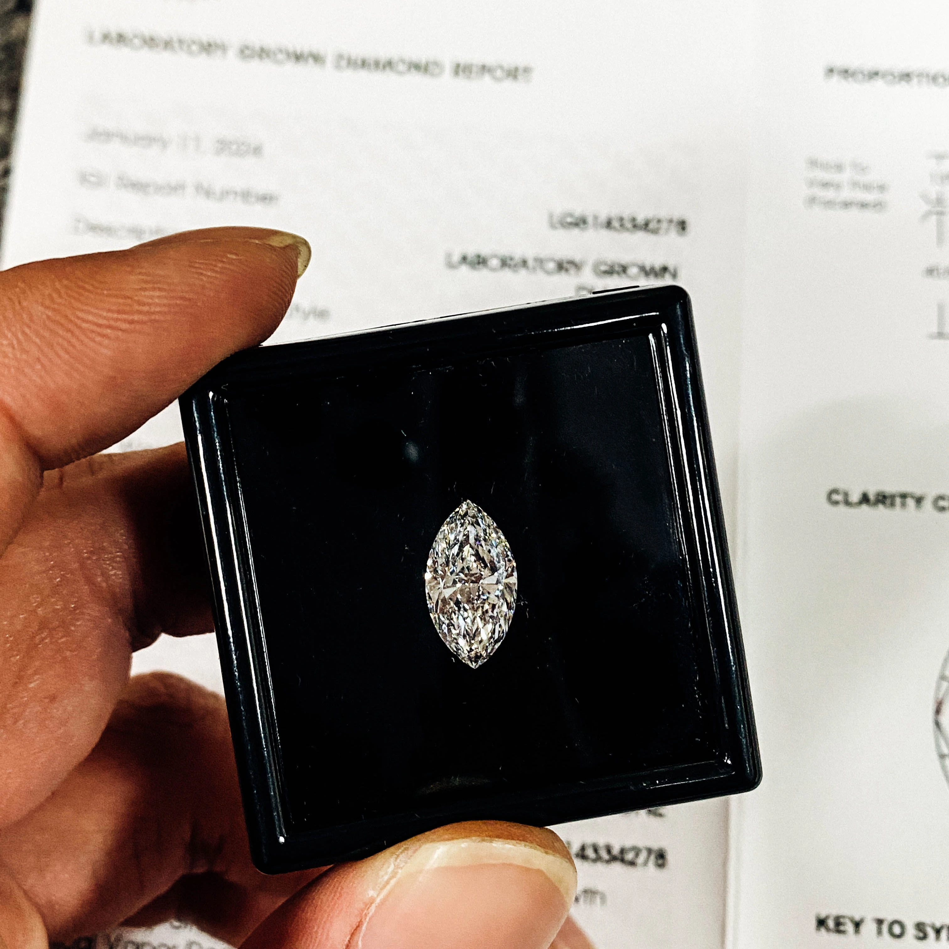 Best Wholesale Igi Certified Diamond Lab Grown Cvd Diamond 2-4ct VVS/VS DEF Marquise Cut Loose Lab Grown Diamonds 1