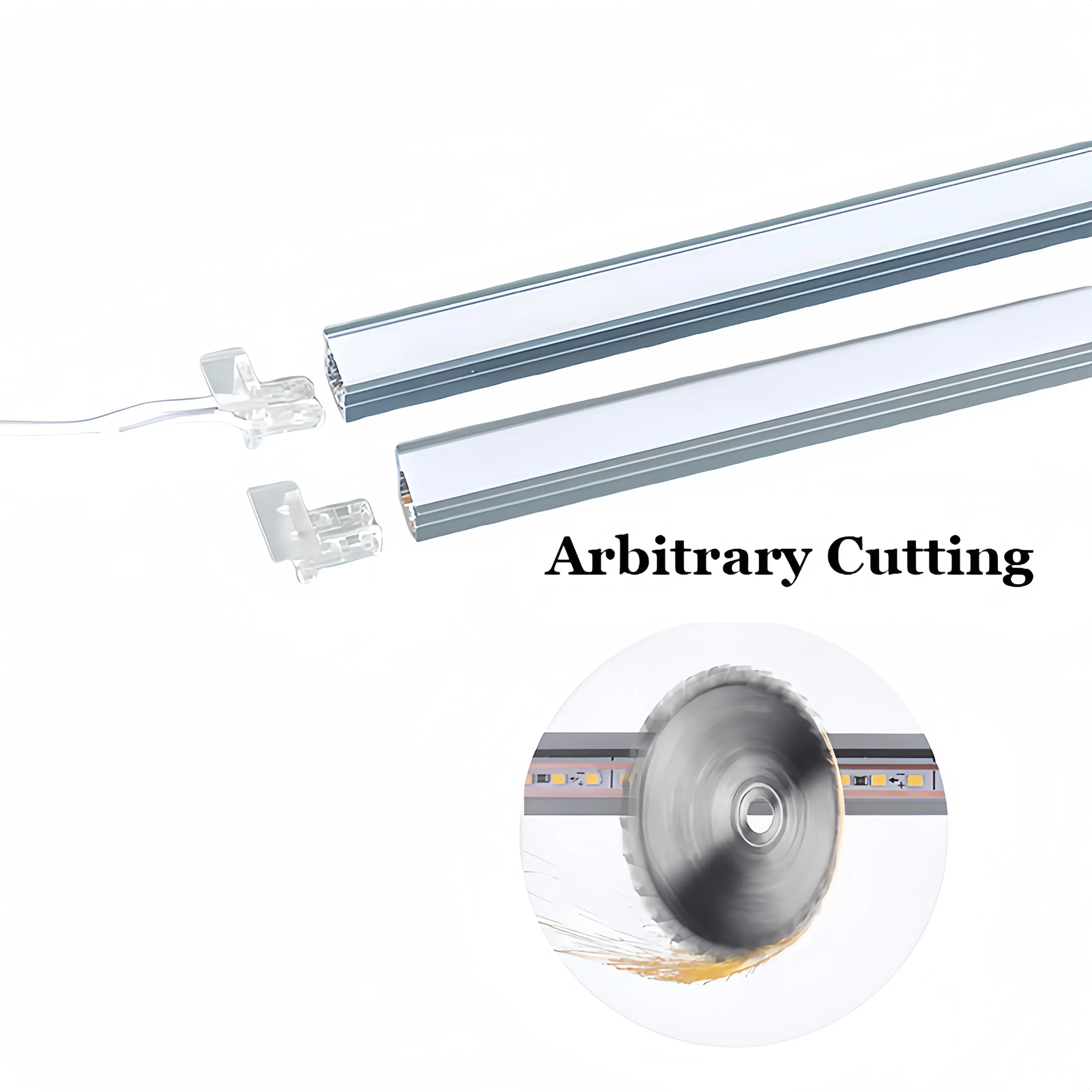 At Sale Best Led Light Manufacturer Embedded Solderless Wiring Strip Light by GO OCEAN 4