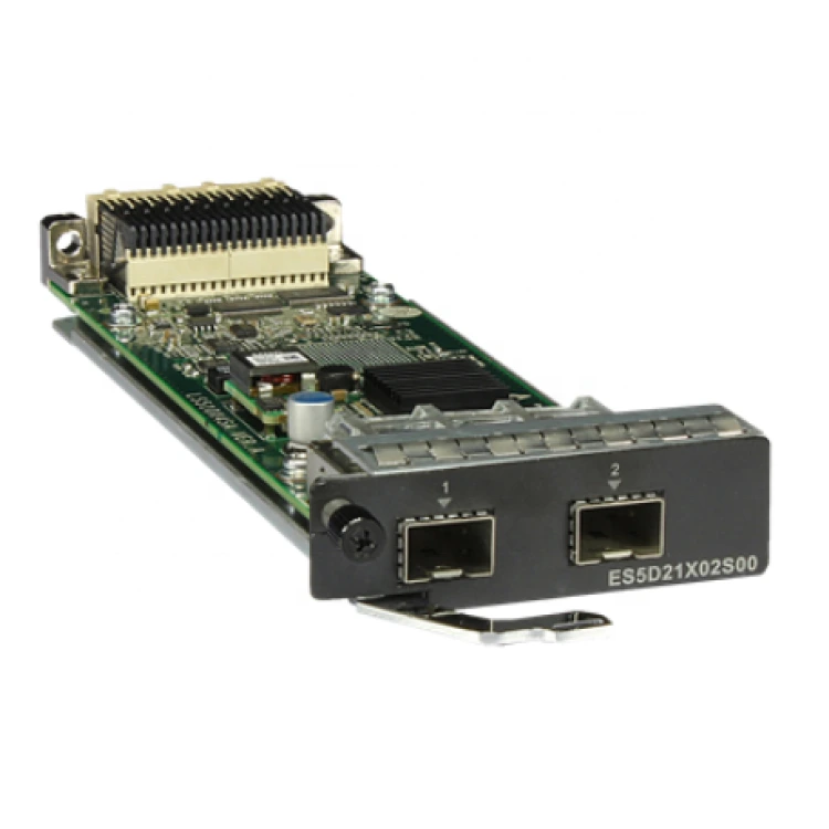 ES5D21X02S00 03021NTU S5700 Series 2-Port GE SFP/10GE SFP+ Rear Optical Interface Card 1