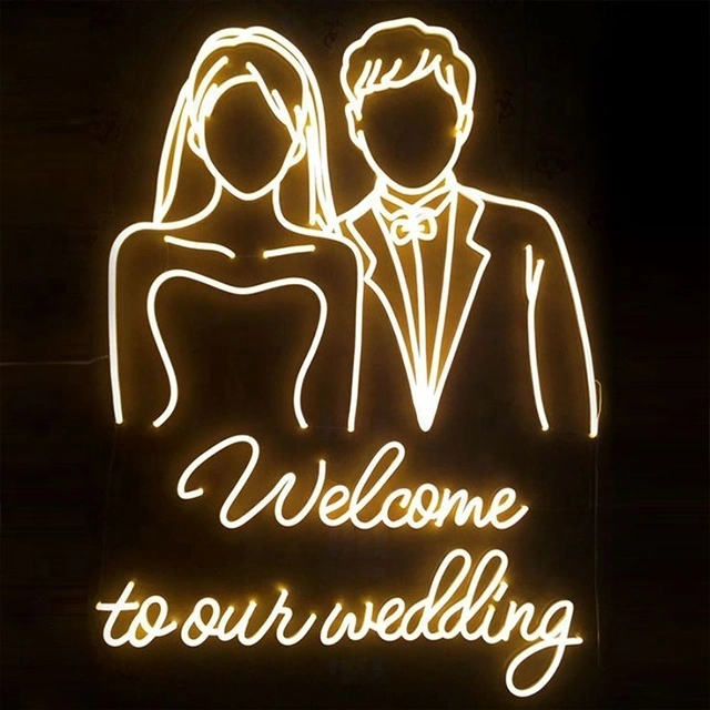 Custom Wedding Neon Signs LED Acrylic Letters/Business Logo 1
