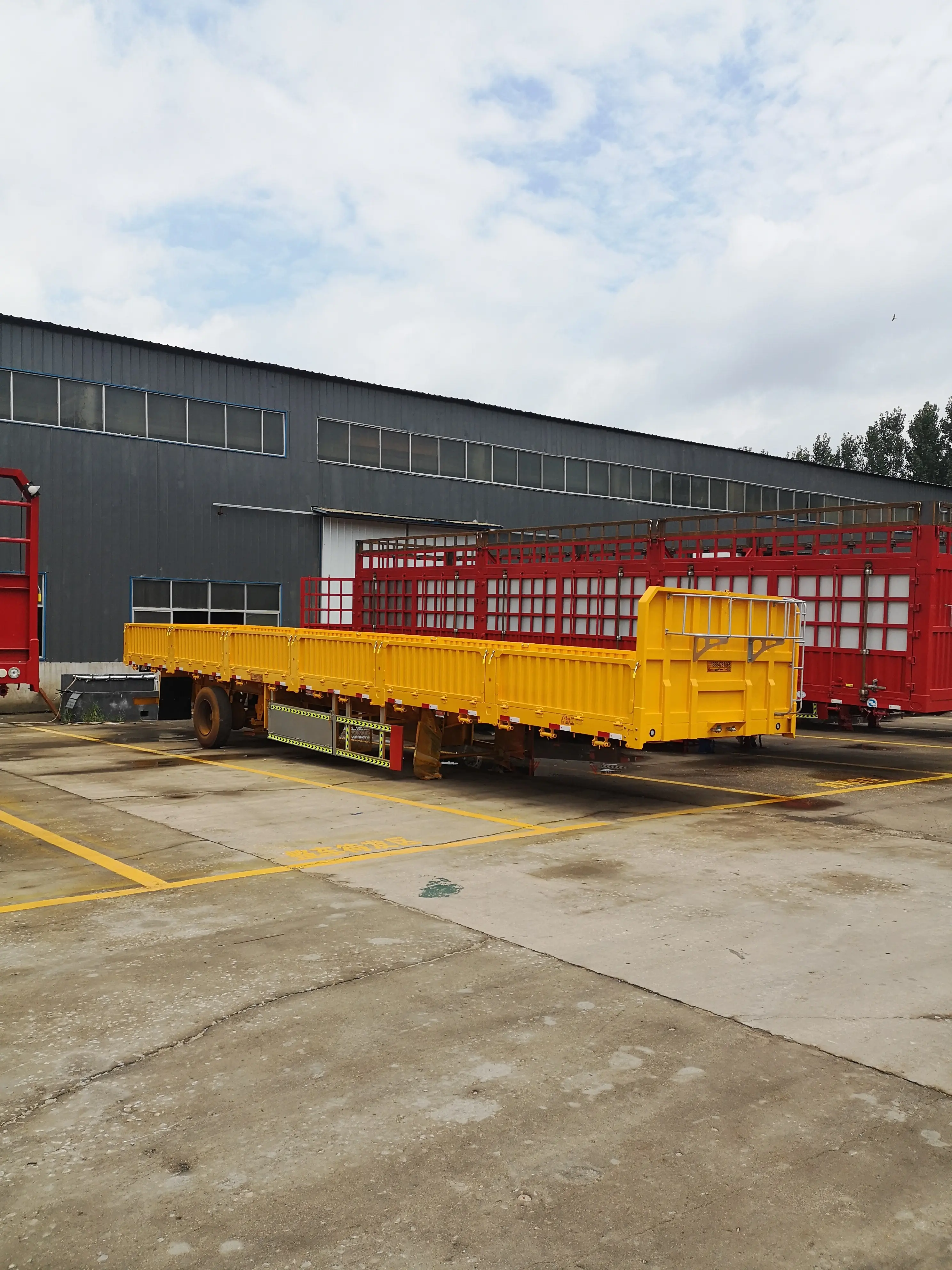 Semi Trailer Supply Fuel Transport - - KDZG Trailer Truck 2