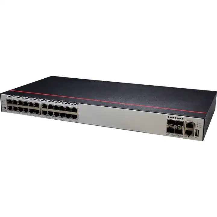 S5735-S24P4XEZ-V2 48 X 10M / 100M / 1000M PORTS BASE-T-T, 4 X 10GE SFP + PORTS +, 2 x 12GE PORTS PORTS Switch Network Switch 1