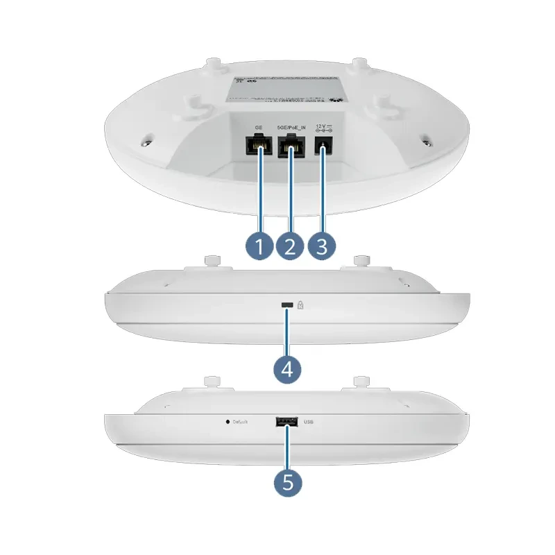 Airengine 5573-21 50087141 11be Indoor,2+2 Dual Bands,Smart Antenna,Usb,Ble Wifi Access Point 1