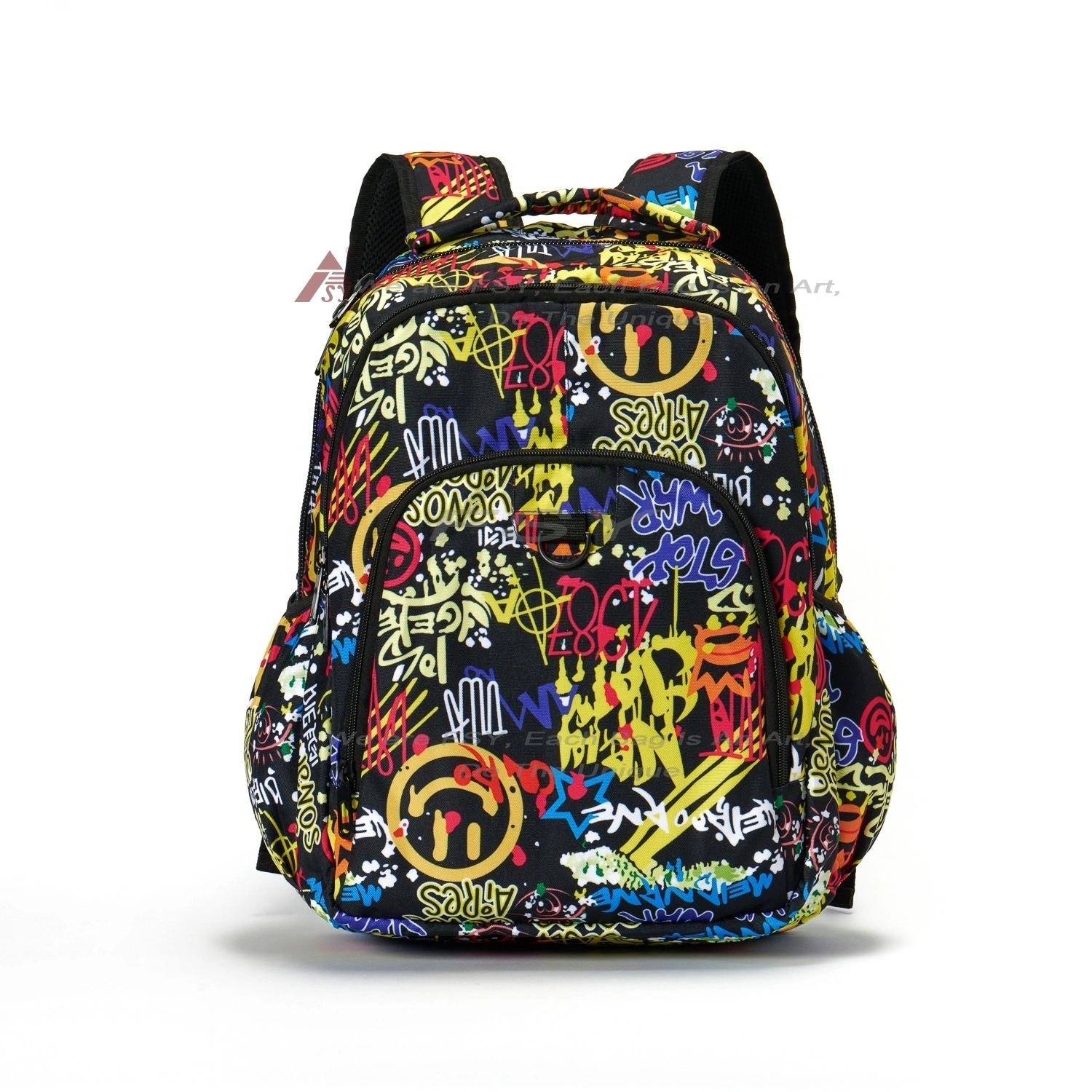 Fsy Custom Printed Materials Schoolbags Men Business Backpack With Usb Port Women's Student Laptop Backpack Lightweight 1