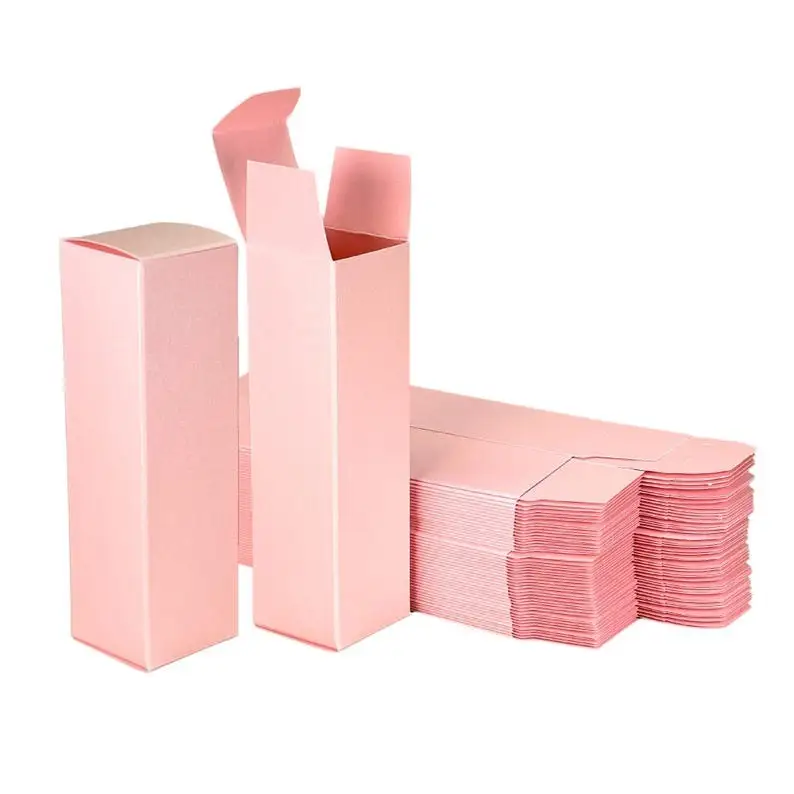Scatola di carta personalizzata con logo stampato per prodotti per la cura della pelle e cosmetici. 1