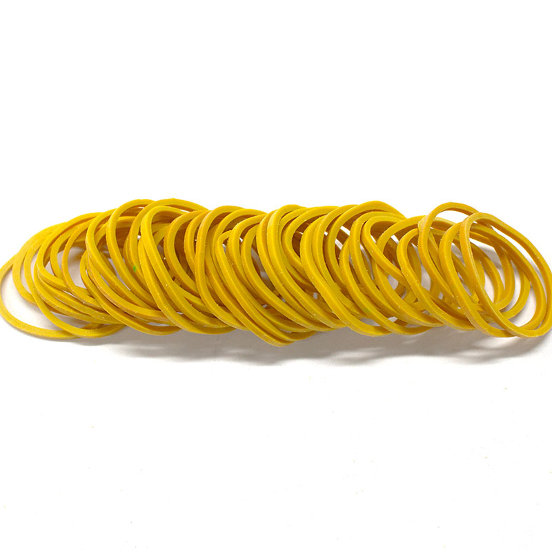 1 Inch Yellow Rubber Bands for School Filing & Craft Packaging – Wholesale 5