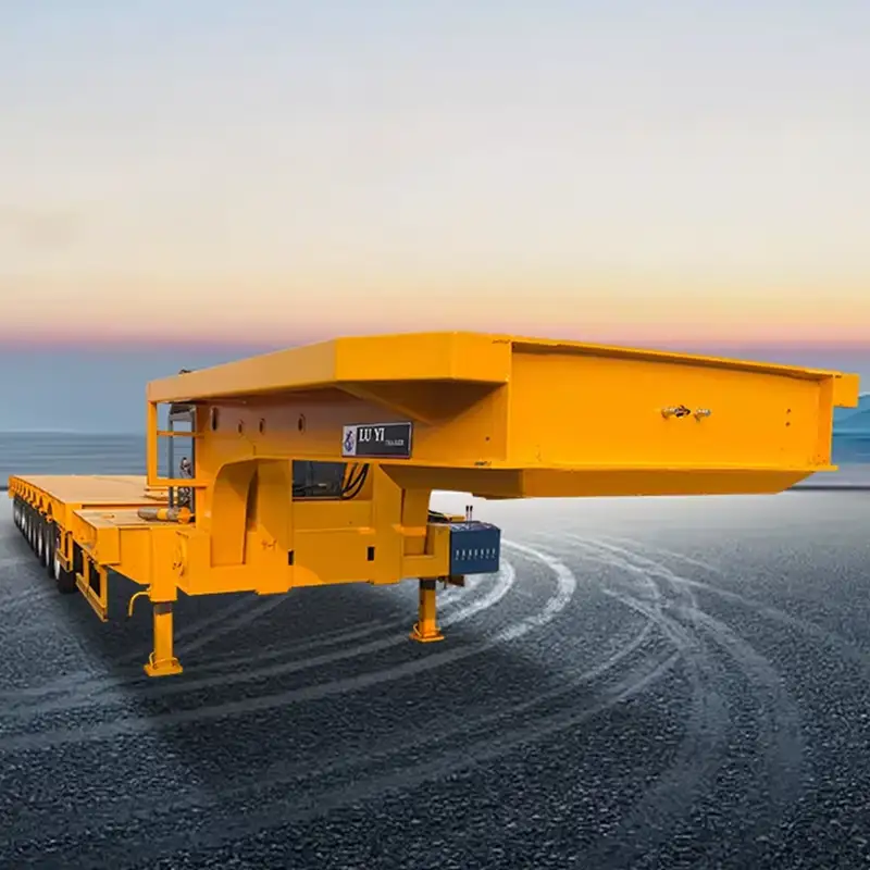 Heavy Duty 10-axle 120-ton Low-bed Semi-trailers 1