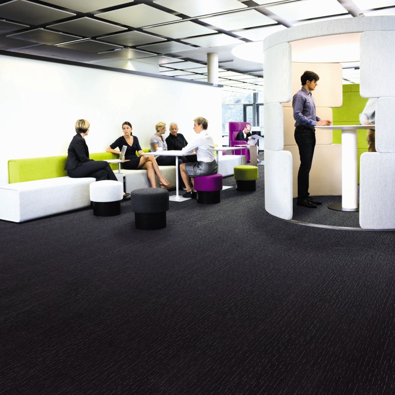 Eco-friendly Decorative Carpet Tiles - Machine Made, Tufted Design 5