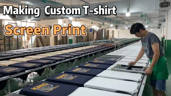 Custom White Cotton T-Shirt Wholesale - Men's Plain Tee Shirt with Custom Print 1
