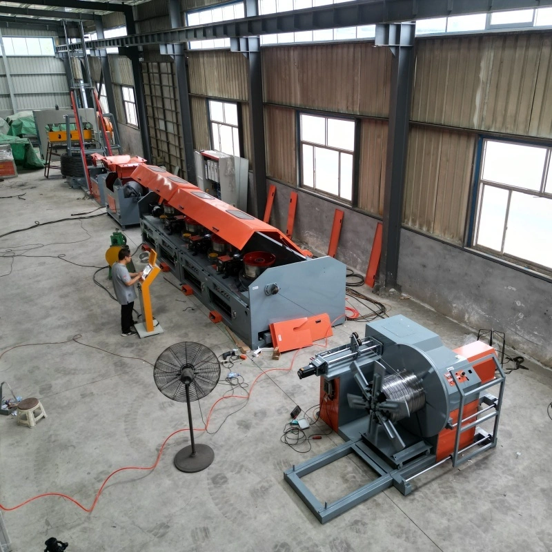 Máy vẽ dây thẳng chất lượng tốt với biến tần và động cơ thương hiệu tốt nhất 1