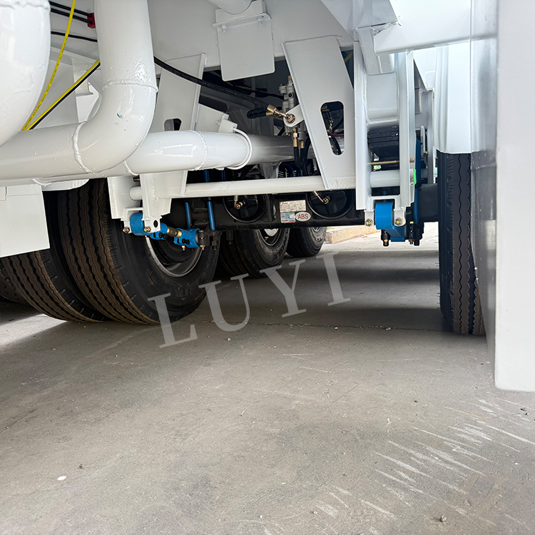 3 eje 40000 litros de petróleo Tanque de combustible de gasolina Semi trailer 6
