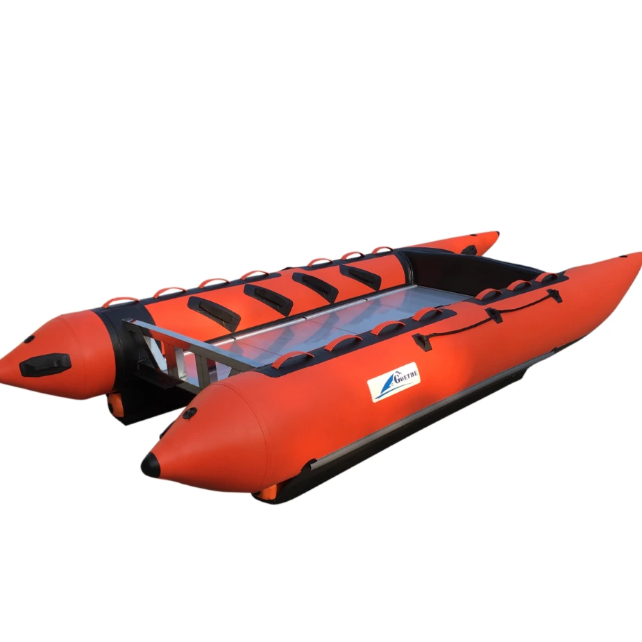 Goethe 14.1ft 430cm Gtg430 New Design Boat Inflatable Pvc Or Hypalonmaterial For Inflatable Boat 1