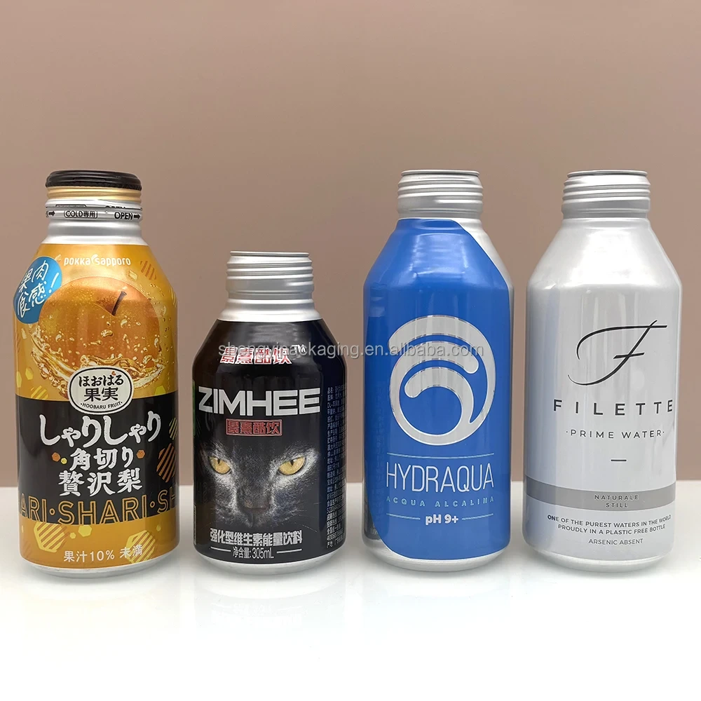 Aluminium-Getränkeflasche 330 ml 420 ml Saftkaffee-Verpackungsdose 1