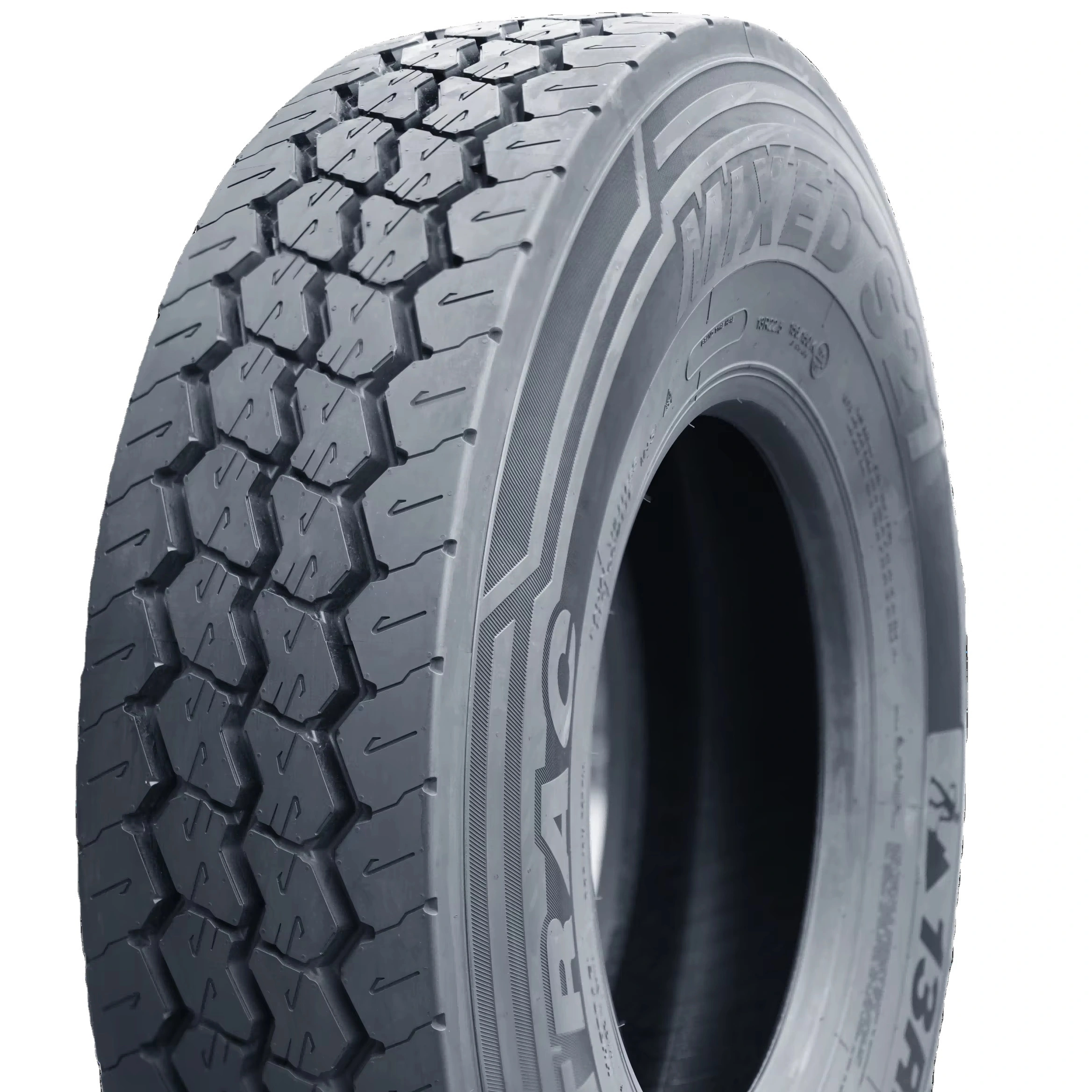 Hubtrac 315/80r22.5 Serbia-made Tbr Tyre - Ece R117/dot Certified,3-ply Steel Belt & 55ton Capacity 1