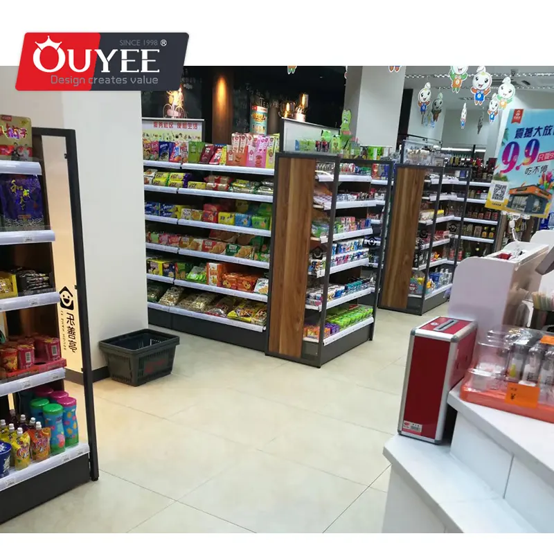 Rayonnages gondoles pour supermarchés, rayonnages gondoles sur mesure en gros - Ouyee 6