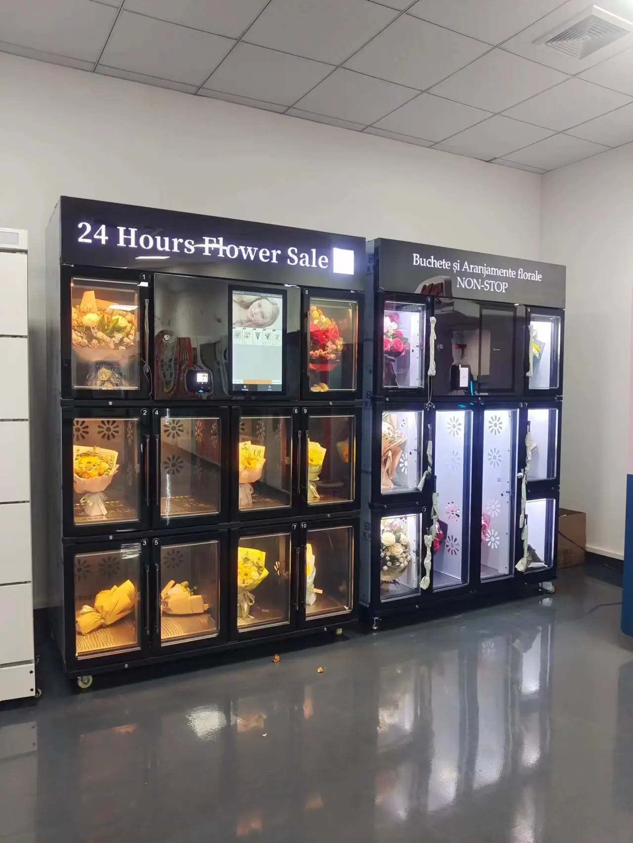 Vending Machine for Flowers by Haloo 6