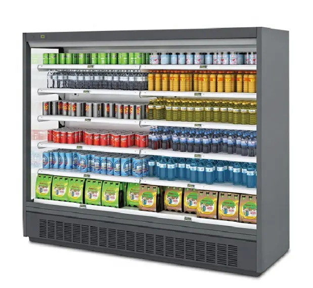 open air display merchandiser refrigerator
