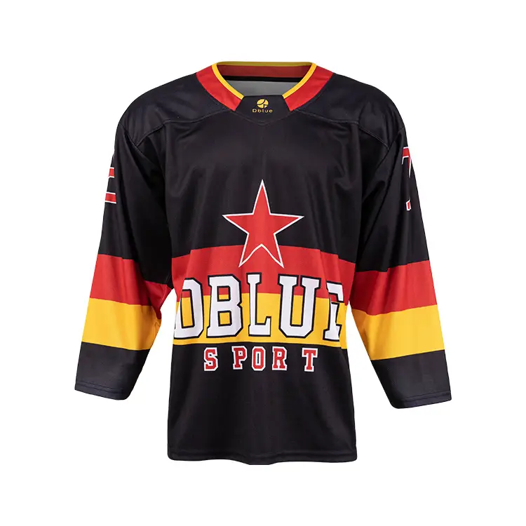 Wholesale Custom Logo Ice Hockey Jersey Multiple Hockey Long Oem Sublimated Ice Hockey Uniforms 1