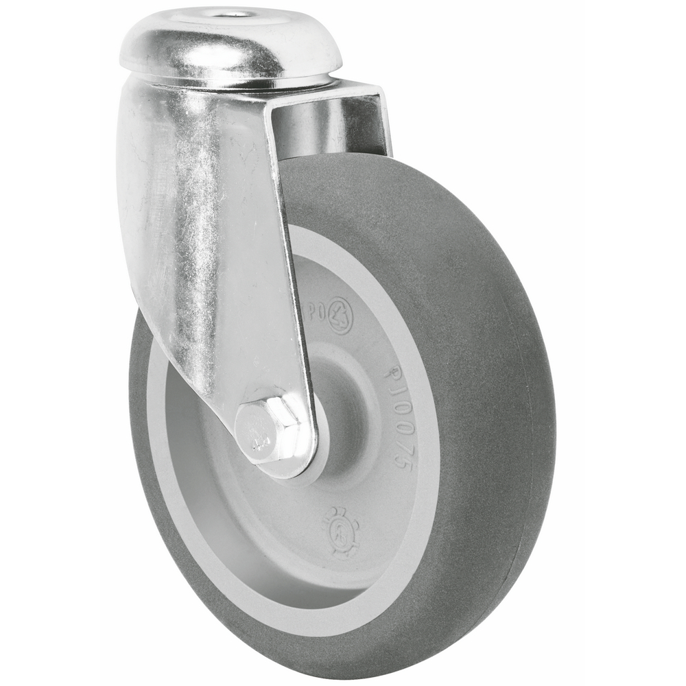 Good Quality Oem Odm Customized Support Grey Color 2 3 Inches 50-75 Kg Load Capacity Tpr Stainless Steel Apparatus Casters 1
