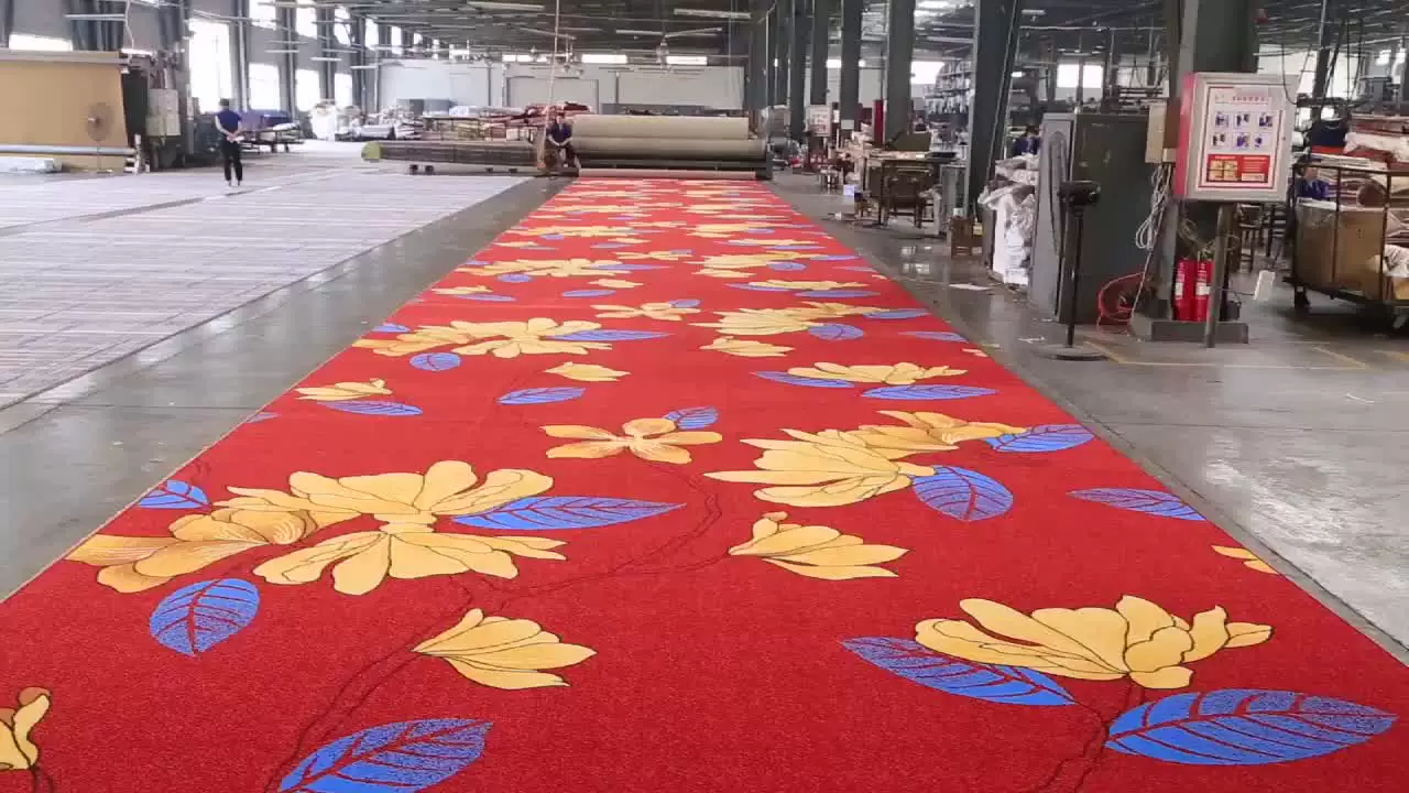 Tapis Axminster européen classique pour salons et hôtels 1