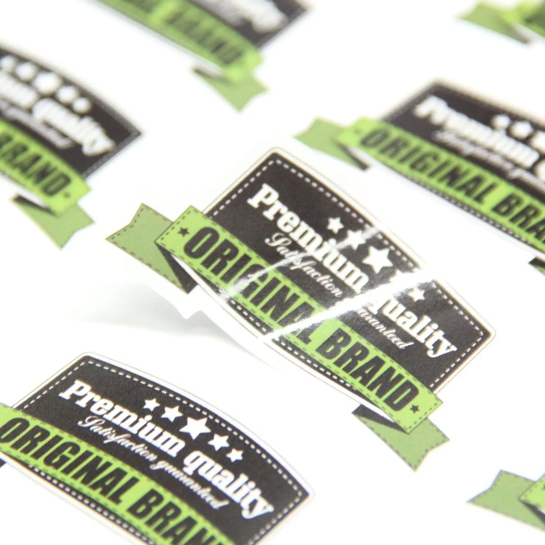 香水包装ラベルカスタムロゴラベルステッカー印刷粘着防水ビニール紙ラウンド漫画デザインステッカー 1