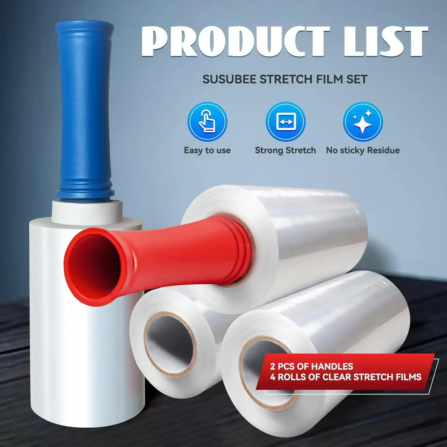 Cost-Effectivemoving Saran Wrap Customized Stretch Film 4