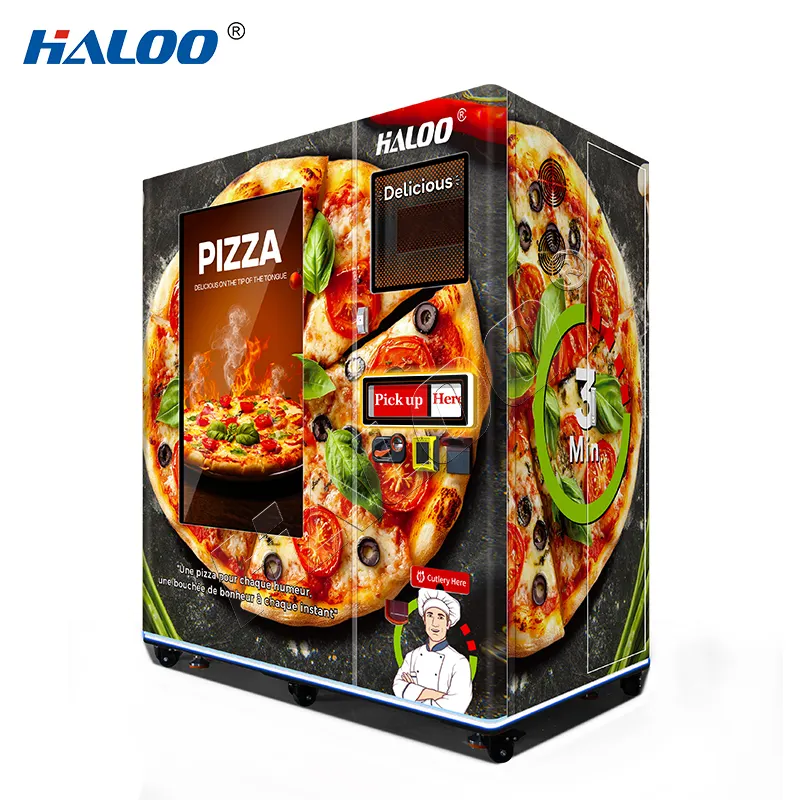 Hot Selling Smart Pizza Vending Machine for Pedestrian Streets 3