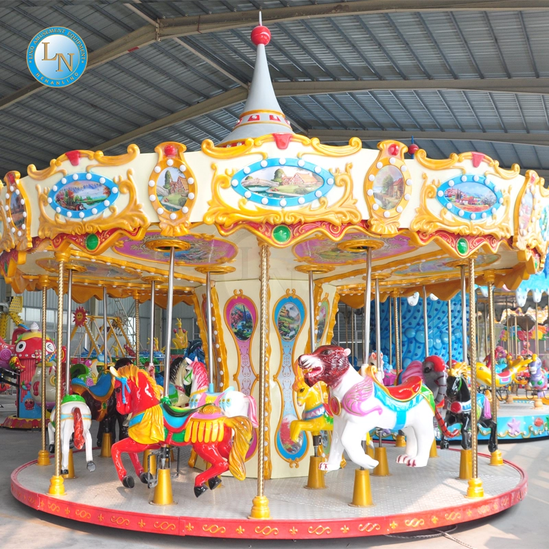LED Light Christmas Carousel - Classic Amusement Ride 1
