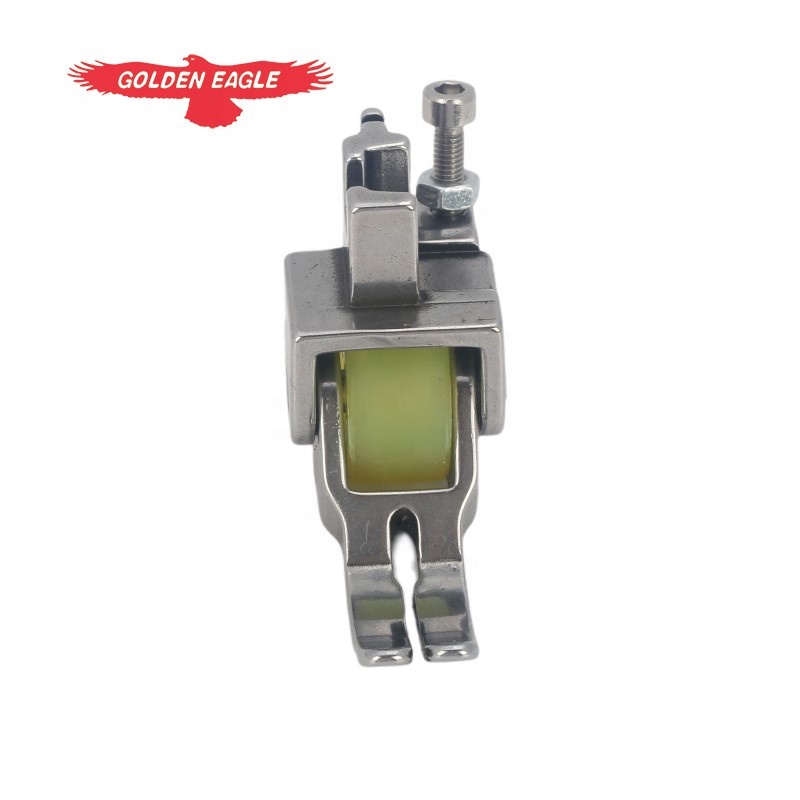 Lockstitch Sewing Machine Twist Flat Seam Roller Presser Foot For Thin ...