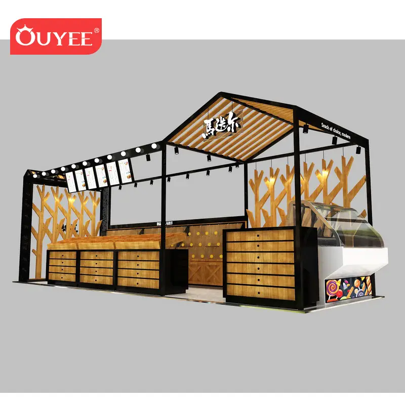 Quiosque de coberturas para sorvete Pink Gelato e iogurte congelado 1