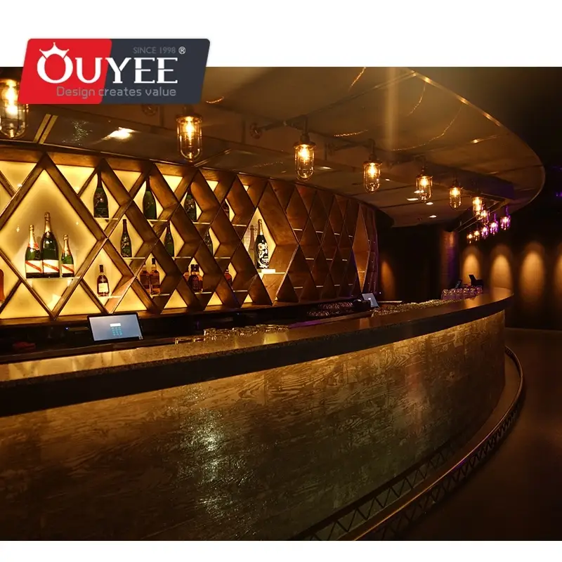 Großhandel Lounge- und Nachtclub-Barthekentisch 1