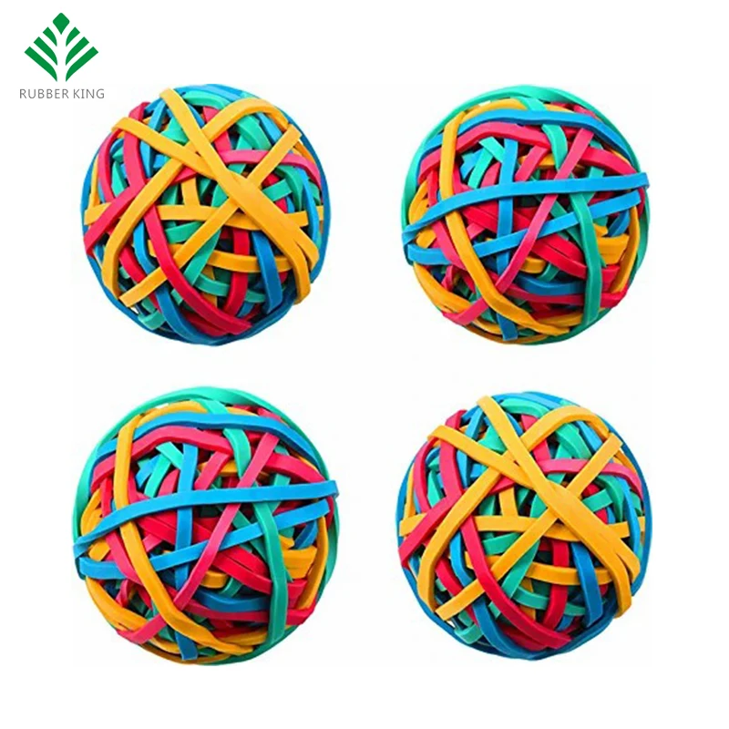 Colorful Natural Rubber Bands for Home, Office & School – Bulk Wholesale 3