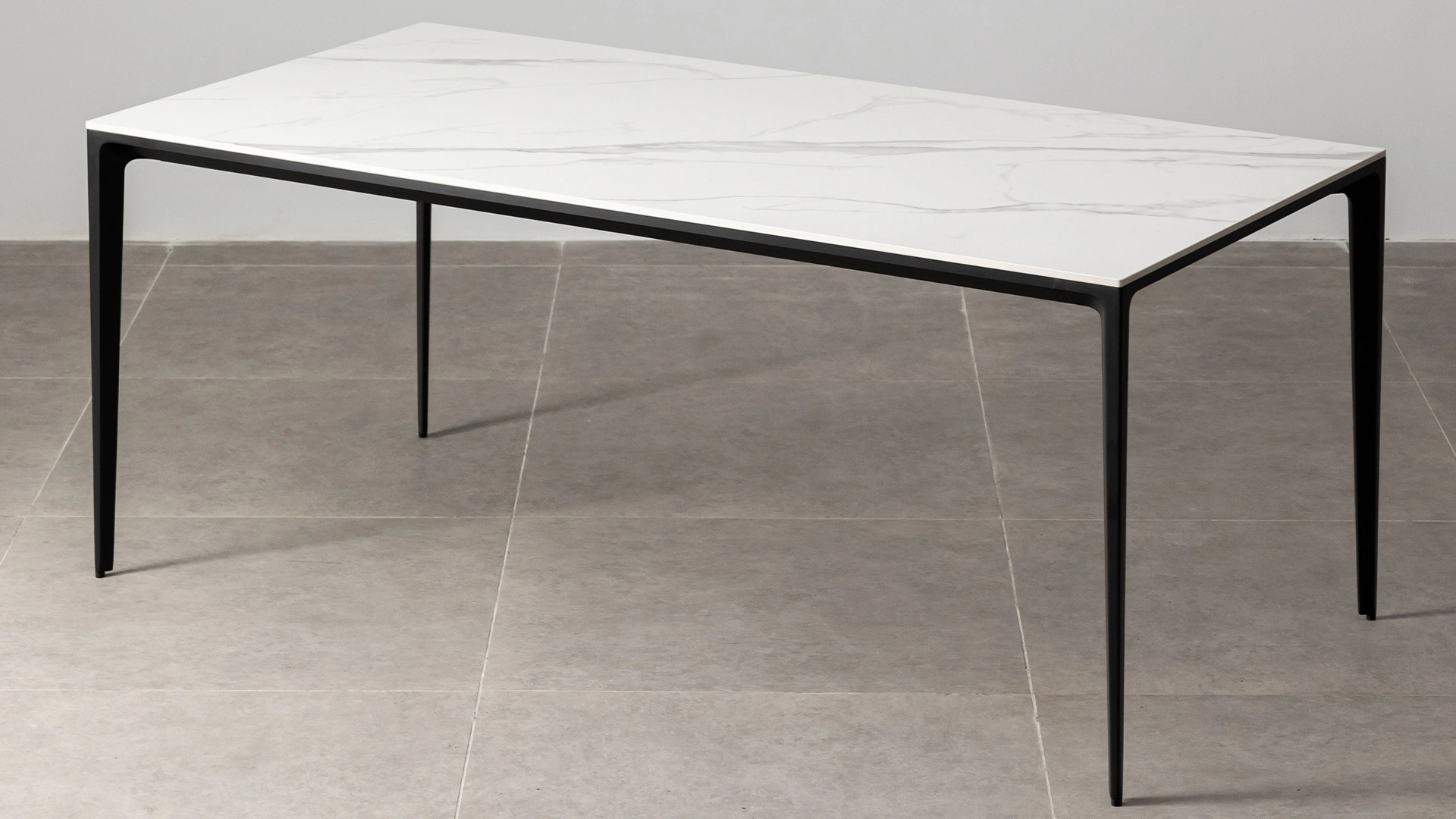 Innovation S moderni bijeli keramički stol za blagovanje Bk ciandre 3