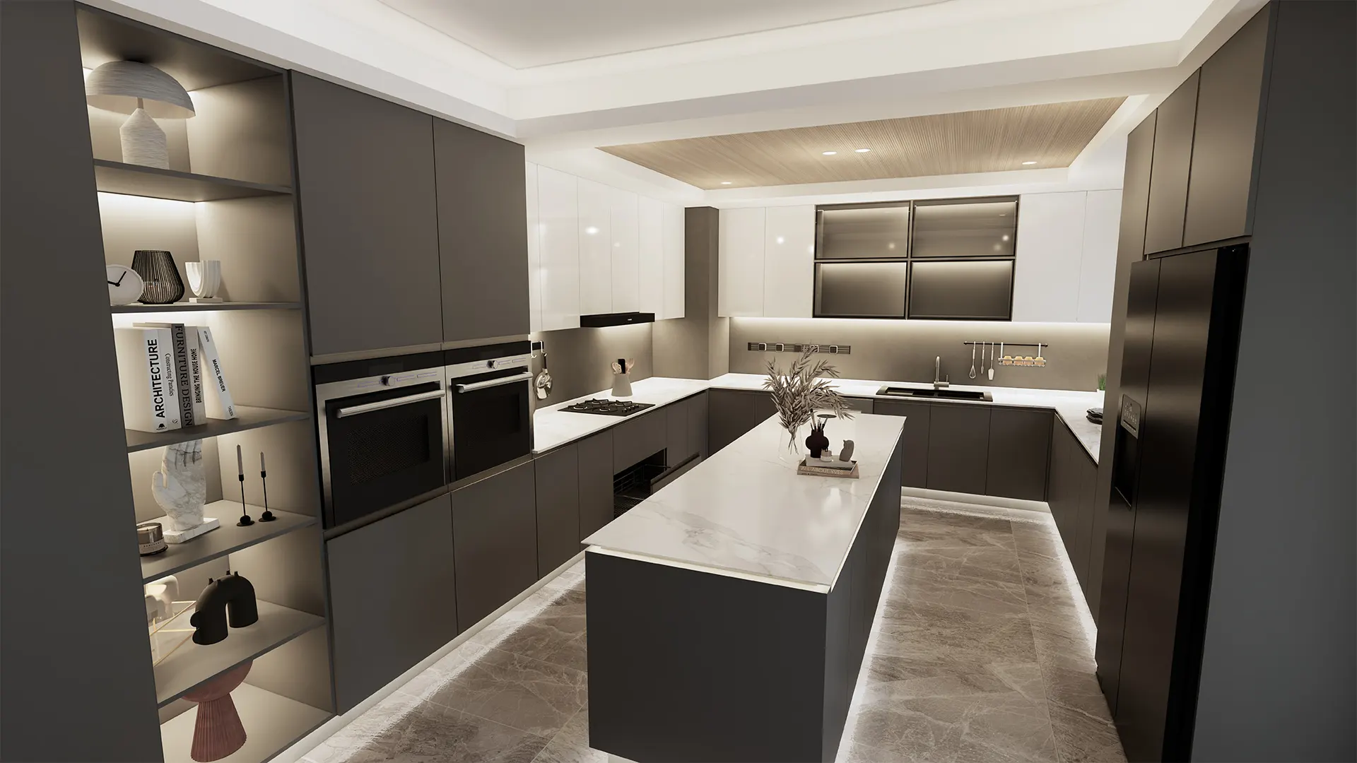 Texa minimalist modern kitchen cabinet Bk Ciandre 6