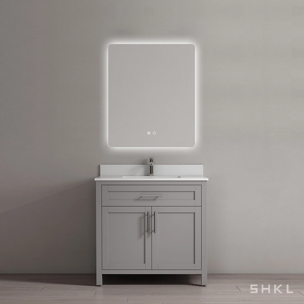 Grey Bathroom Vanity Manufacturer SHKL BV815 3