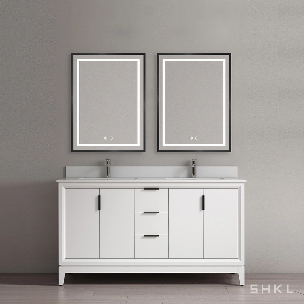 White Freestanding Bathroom Cabinet Distributor SHKL BV825 1