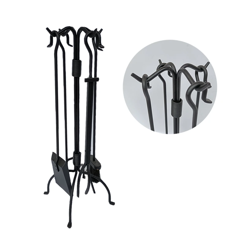FT018 European Style Outdoor Indoor Use Fireplace Tool Set For Wholesales Fireplace 2