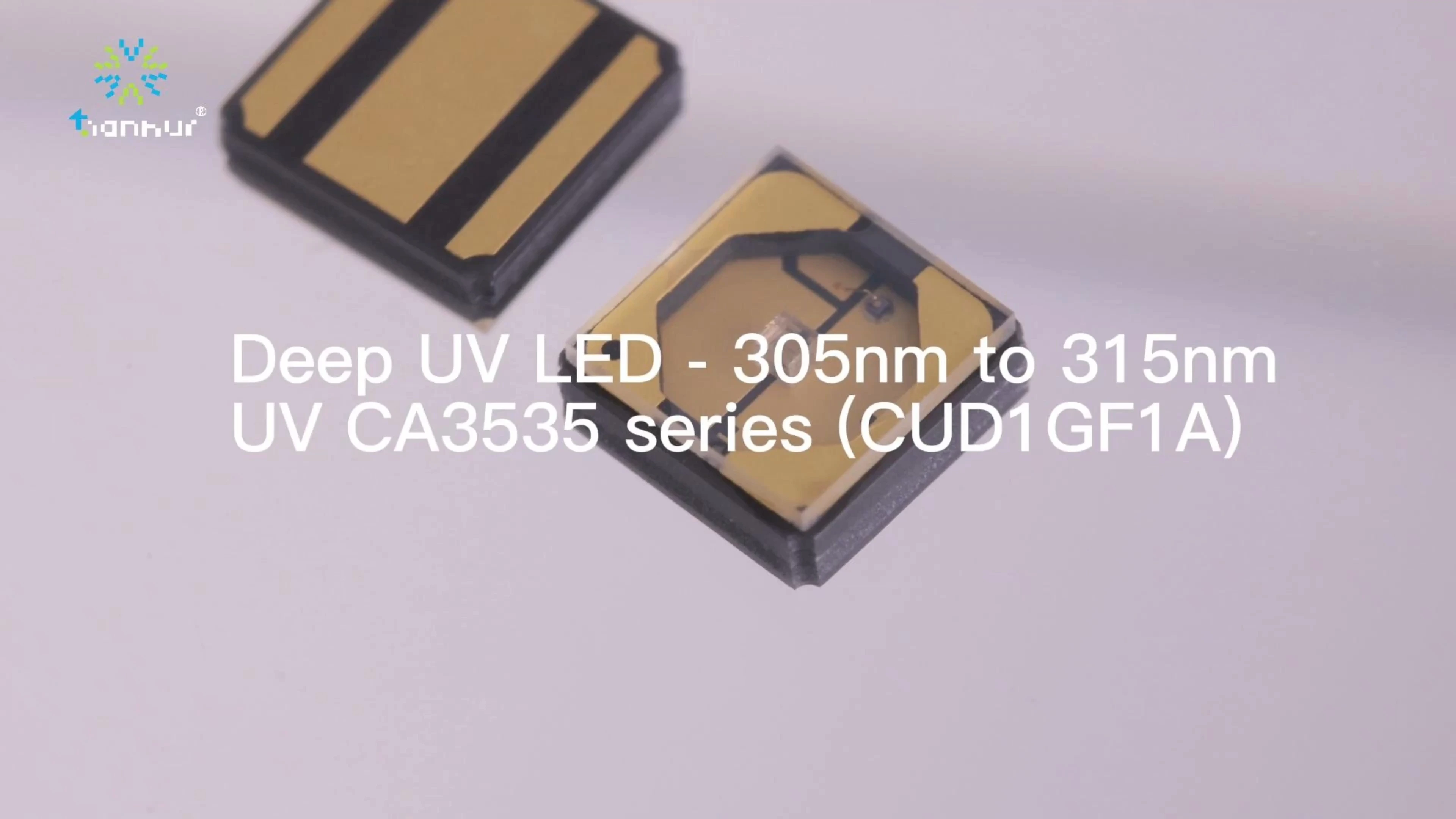 305nm 310nm 315nm UVB LED ee Koritaanka Dhirta Xashiishad beerashada 1