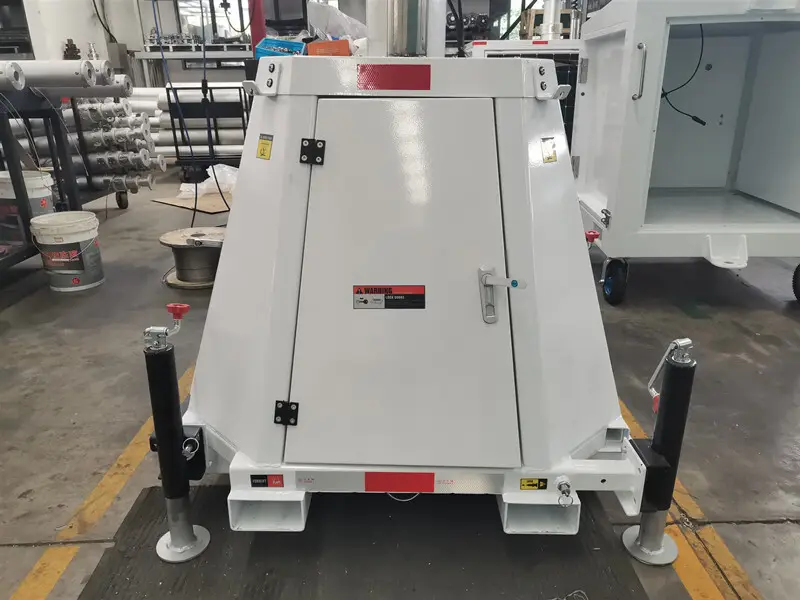 BIGLUX Brand Solar Cctv Trailer 5