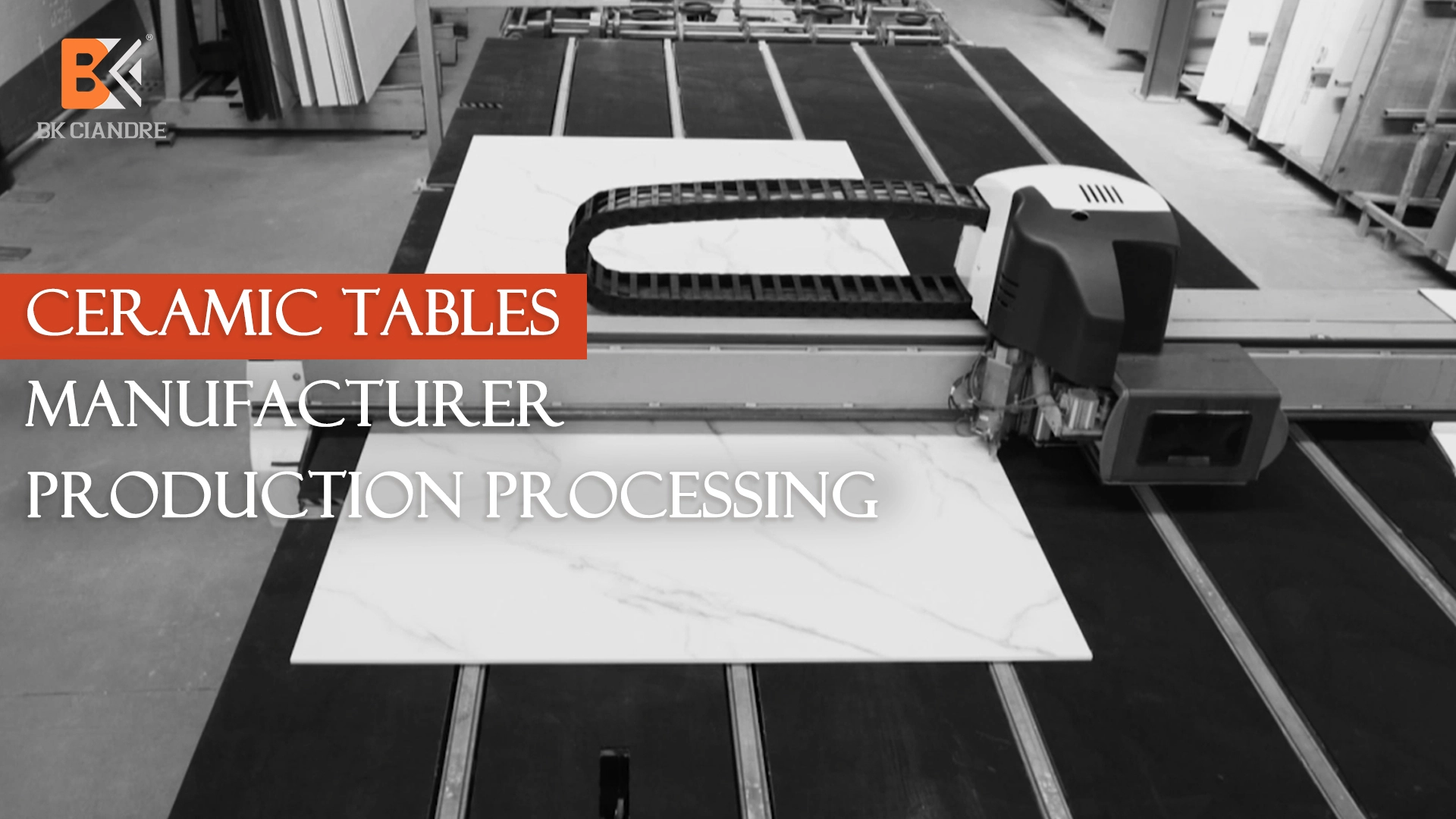 Ceramic tables Manufacturer production processing