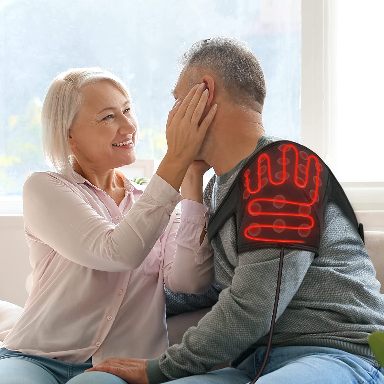 UTK Jade Infrared Rotator Cuff Heating Pad for Shoulders Pain Re UTK