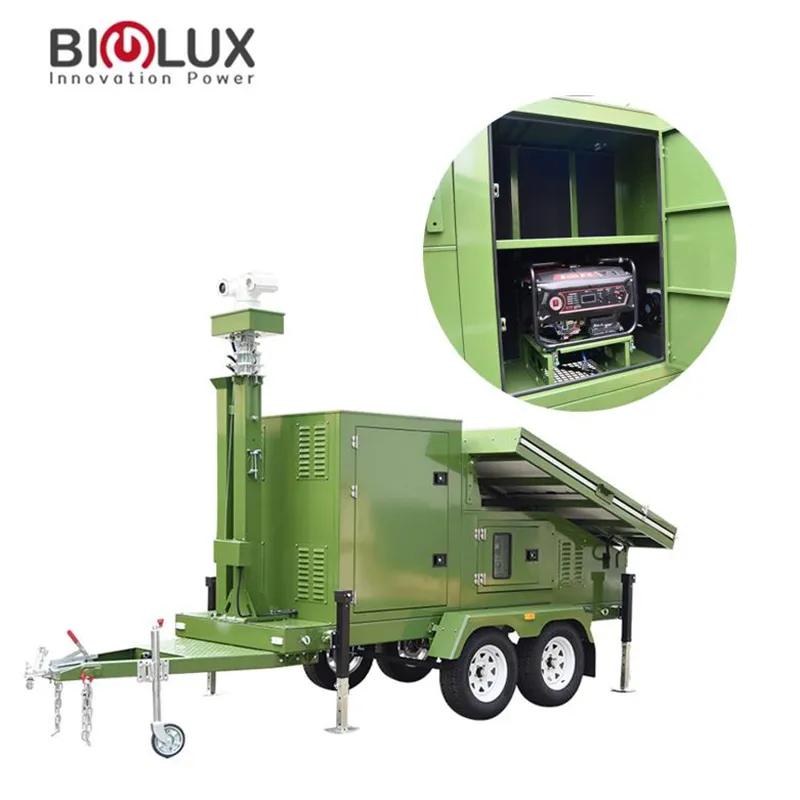 Mobile Solar Security Trailer Mobile Solar Security Trailer Manufacture 2