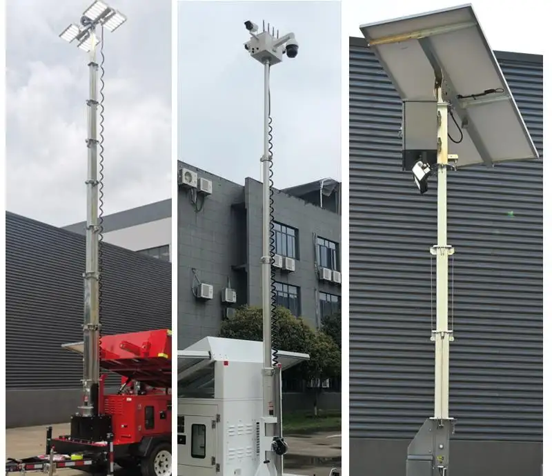 Mobile Security Camera Tower, 4