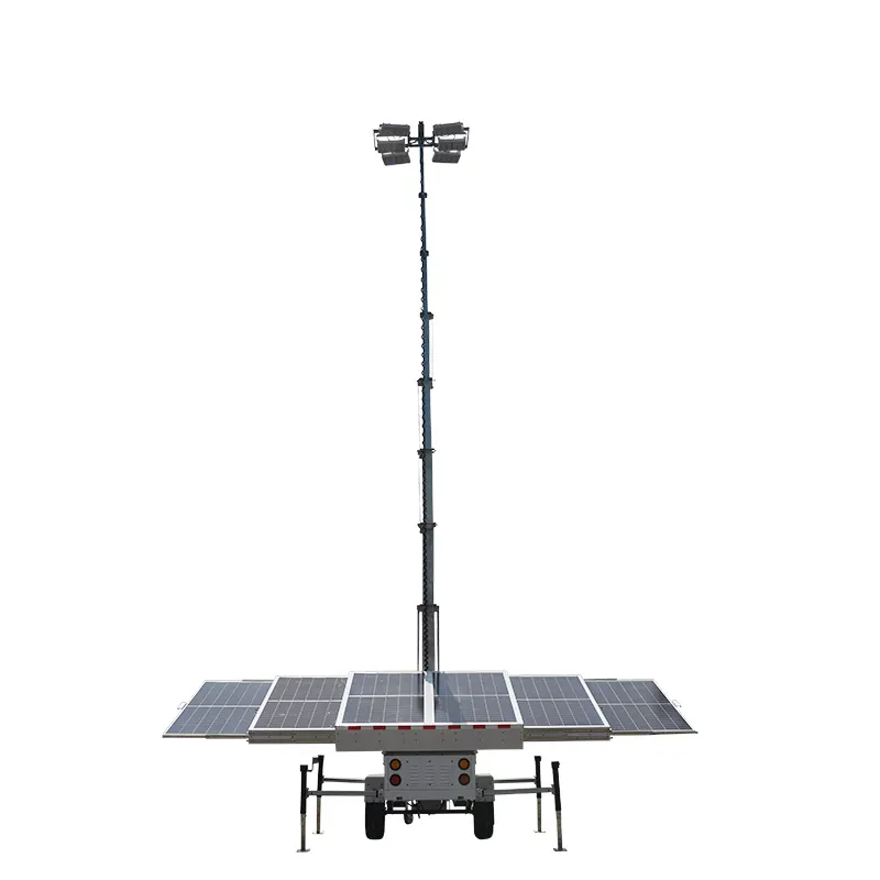 BIGLUX 180000Lms 60A MPPT Mobile Lighting Tower Manufacturers 7