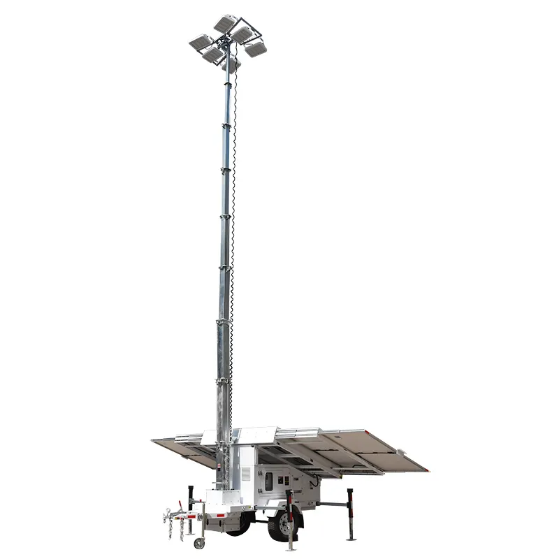 BIGLUX 180000Lms 60A MPPT Mobile Lighting Tower Manufacturers 6