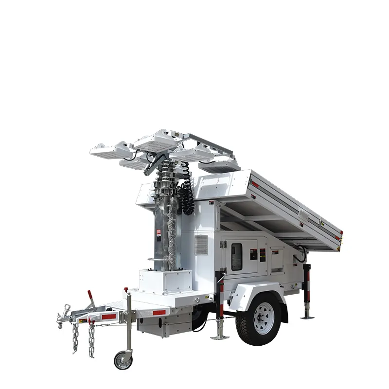 BIGLUX 180000Lms 60A MPPT Mobile Lighting Tower Manufacturers 4